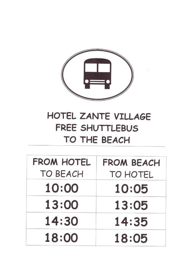 Zante Village Hotel 阿利卡纳斯 外观 照片